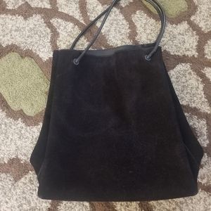 βπ Gucci Suede and Leather Tote πβ